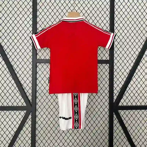 1998-1999 Kids Manchester United Jersey retro kit - Image 8