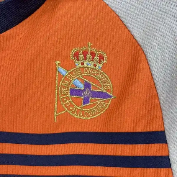 1998-1999 Real Club Deportivo de La Coruña Second retro kit - Image 4