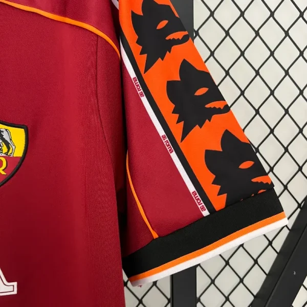 1998-1999 Roma Jersey retro kit - Image 5