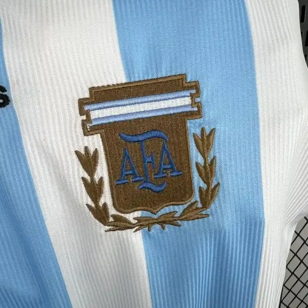 1998 Argentina Long Sleeve Jersey retro kit - Image 4