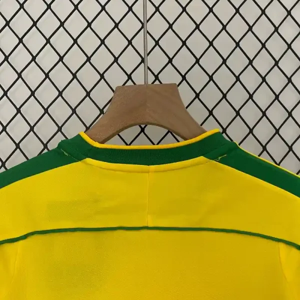 1998 Kids Brazil Jersey retro kit - Image 7