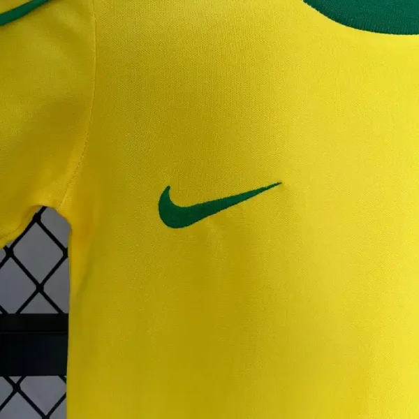 1998 Kids Brazil Jersey retro kit - Image 2