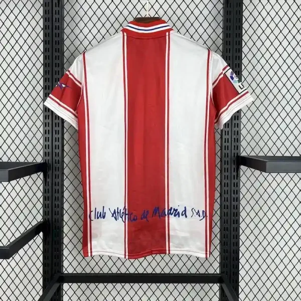 1999-2000 Atletico Madrid Jersey retro kit - Image 8
