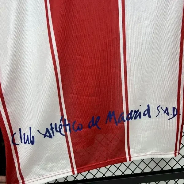 1999-2000 Atletico Madrid Jersey retro kit - Image 7