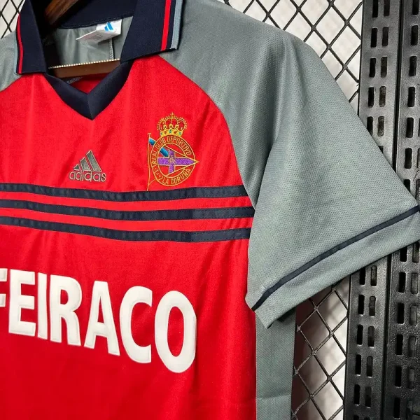 1998-1999 Real Club Deportivo de La Coruña Second retro kit - Image 5