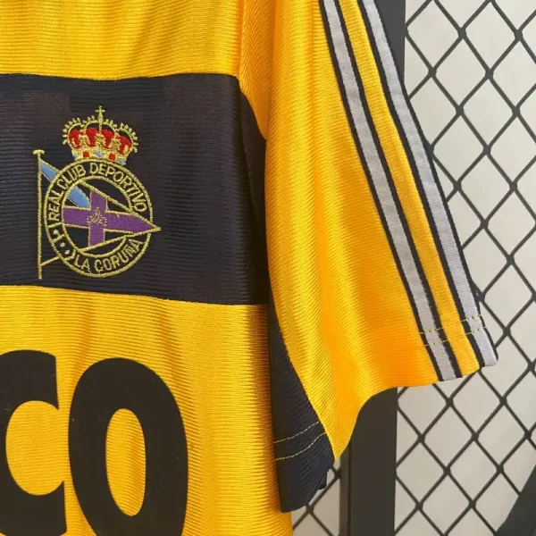 1999-2000 Real Club Deportivo de La Coruña Second retro kit - Image 5
