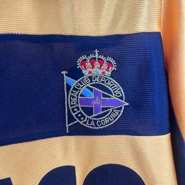1999-2000 Real Club Deportivo de La Coruña Second retro kit - Image 3