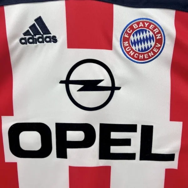 2000-2001 Bayern Munich Jersey retro kit - Image 6