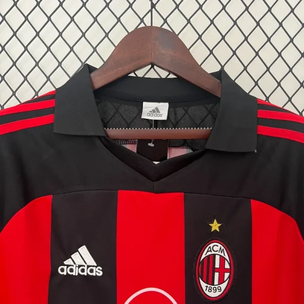 2000-2002 AC Milan Jersey retro kit - Image 4