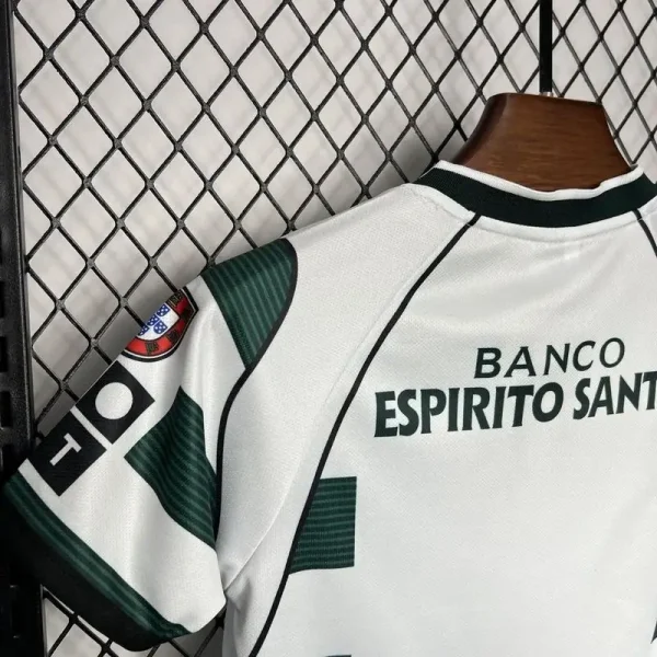 2001-2003 Kids Sporting Lisbon Jersey retro kit - Image 6