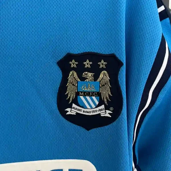 2002-2003 Manchester City Jersey retro kit - Image 3
