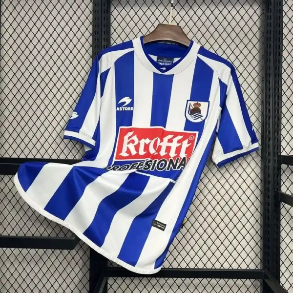 2002-2003 Real Sociedad Jersey retro kit - Image 8