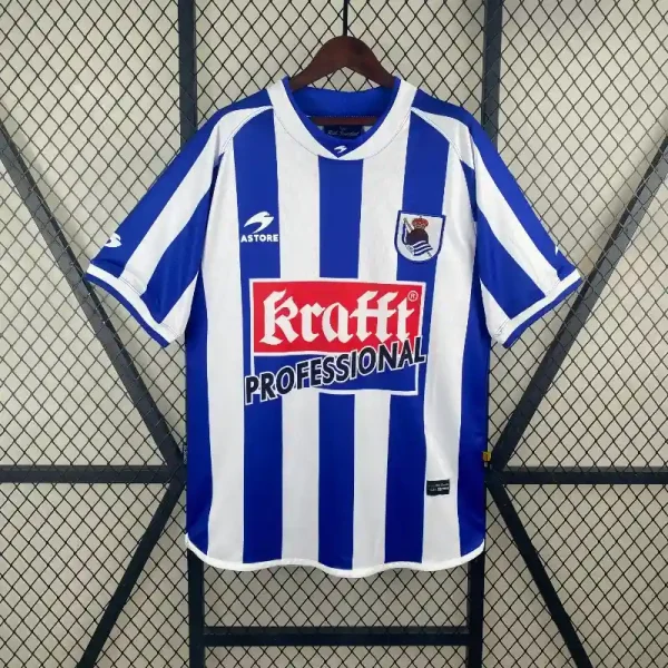 2002-2003 Real Sociedad Jersey retro kit