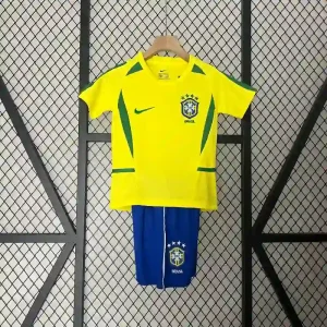 2002 Kids Brazil Jersey retro kit