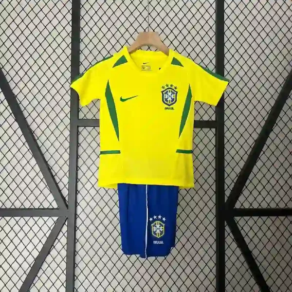 2002 Kids Brazil Jersey retro kit