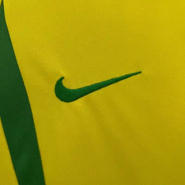 2002 Kids Brazil Jersey retro kit - Image 2