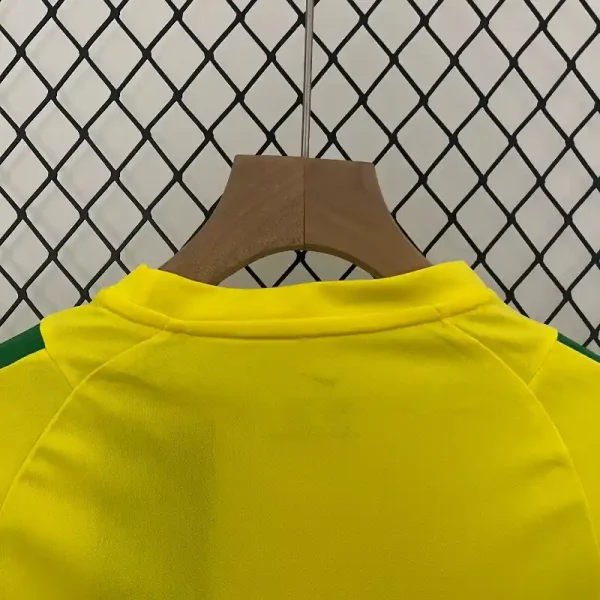 2002 Kids Brazil Jersey retro kit - Image 6