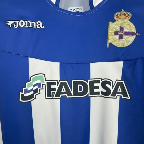 2003-2004 Real Club Deportivo de La Coruña Jersey retro kit - Image 6
