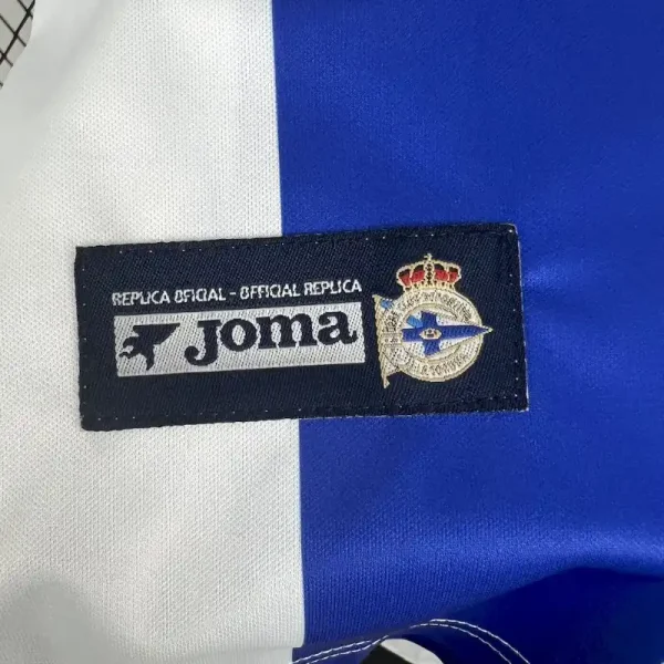2003-2004 Real Club Deportivo de La Coruña Jersey retro kit - Image 2