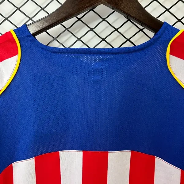 2004-2005 Atletico Madrid Long Sleeve Jersey retro kit - Image 6