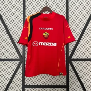2004-2005 Roma Jersey retro kit
