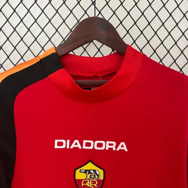 2004-2005 Roma Jersey retro kit - Image 3