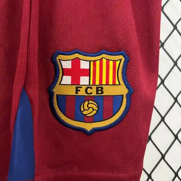 2005-2006 Kids Barcelona Jersey retro kit - Image 6