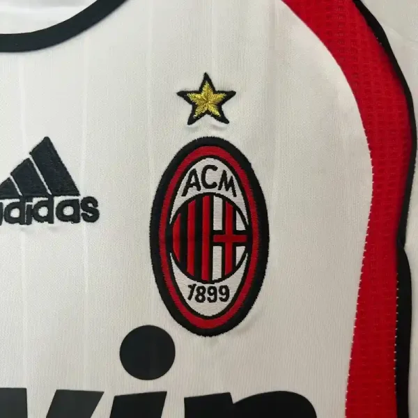 2006-2007 Kids AC Milan Jersey retro kit - Image 3