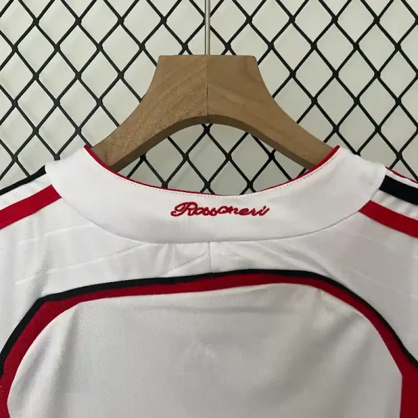 2006-2007 Kids AC Milan Jersey retro kit - Image 7