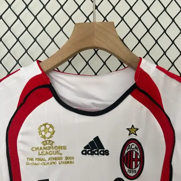 2006-2007 Kids AC Milan Jersey retro kit - Image 4
