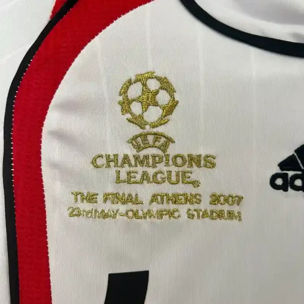 2006-2007 Kids AC Milan Jersey retro kit - Image 2