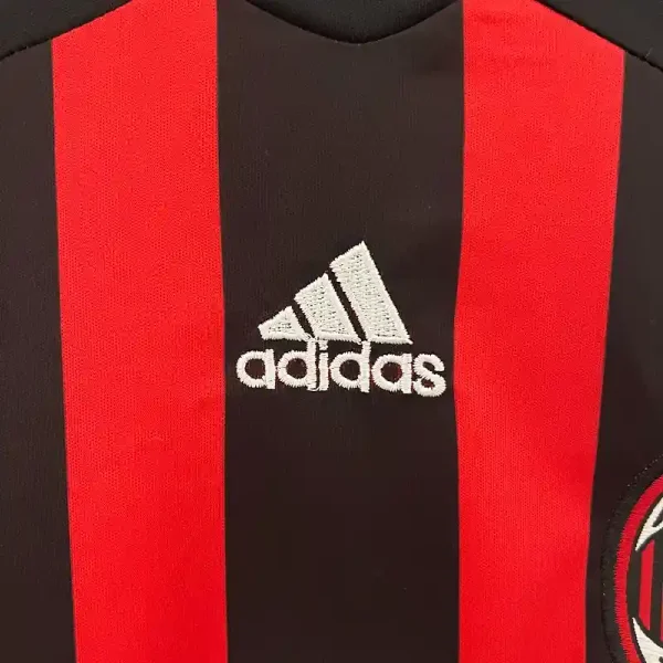 2006-2007 Kids AC Milan Jersey retro kit - Image 2