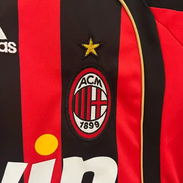 2006-2007 Kids AC Milan Jersey retro kit - Image 3