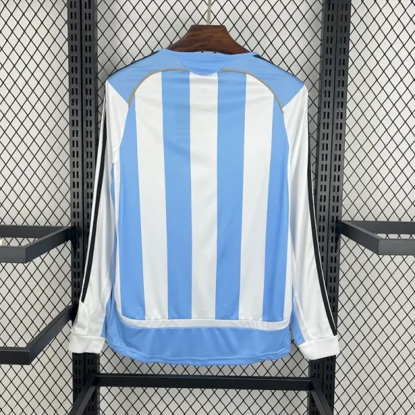 2006 Argentina Long Sleeve Jersey retro kit - Image 9