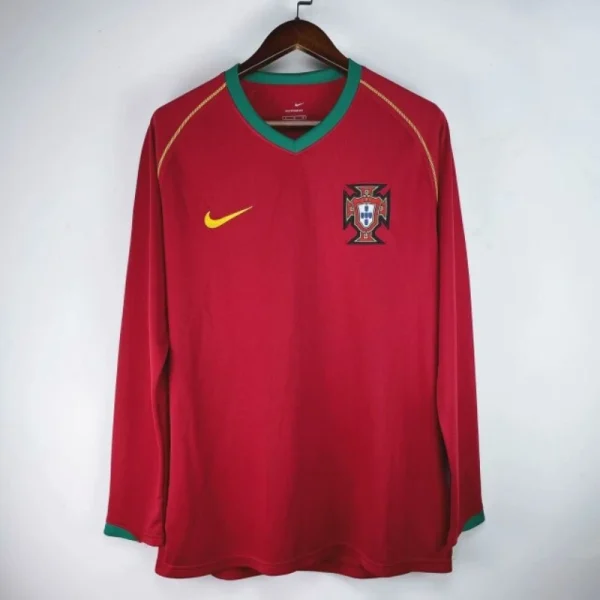 2006 Portugal Long Sleeve Jersey retro kit