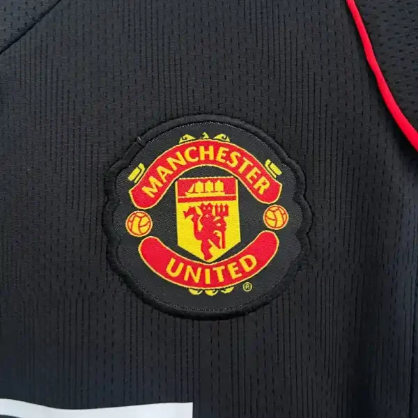 2007-2008 Kids Manchester United Second retro kit - Image 3