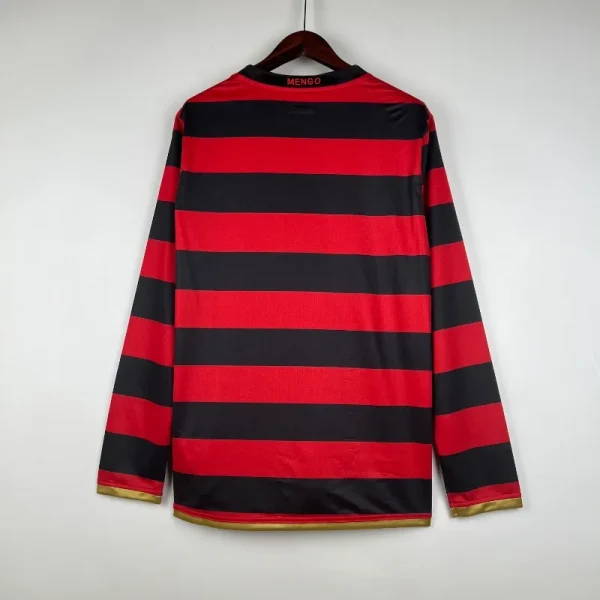 2008-2009 Flamengo Long Sleeve Jersey retro kit - Image 8