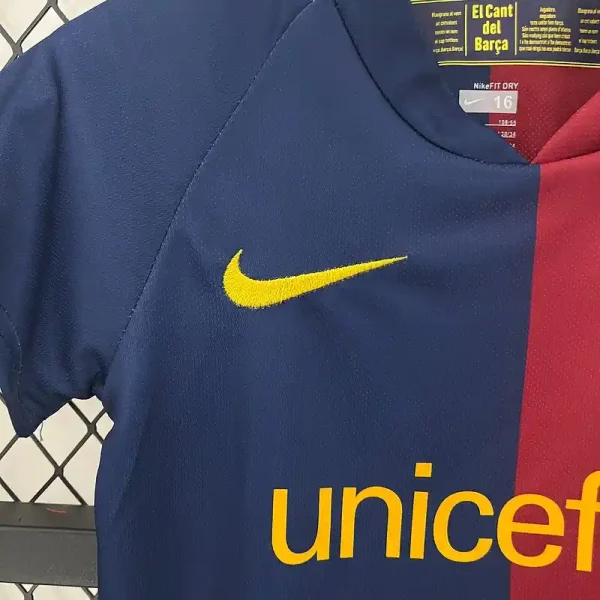 2008-2009 Kids Barcelona Jersey retro kit - Image 2