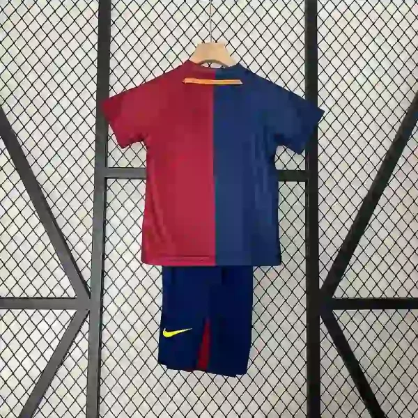 2008-2009 Kids Barcelona Jersey retro kit - Image 8