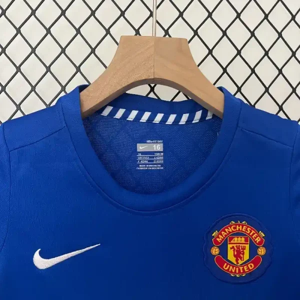 2008-2009 Kids Manchester United Third retro kit - Image 4