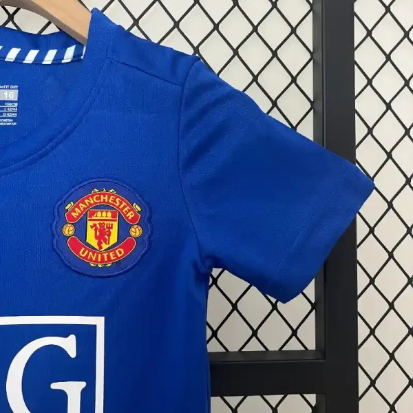 2008-2009 Kids Manchester United Third retro kit - Image 5
