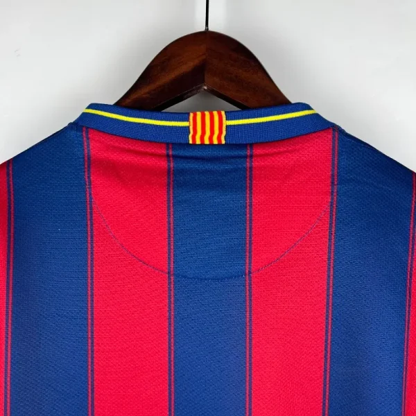 2009-2010 Barcelona Jersey retro kit - Image 7