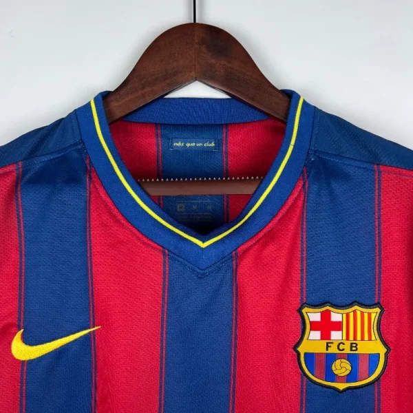2009-2010 Barcelona Jersey retro kit - Image 4