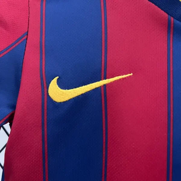 2009-2010 Kids Barcelona Jersey retro kit - Image 2