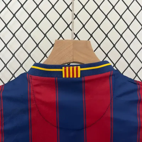 2009-2010 Kids Barcelona Jersey retro kit - Image 7