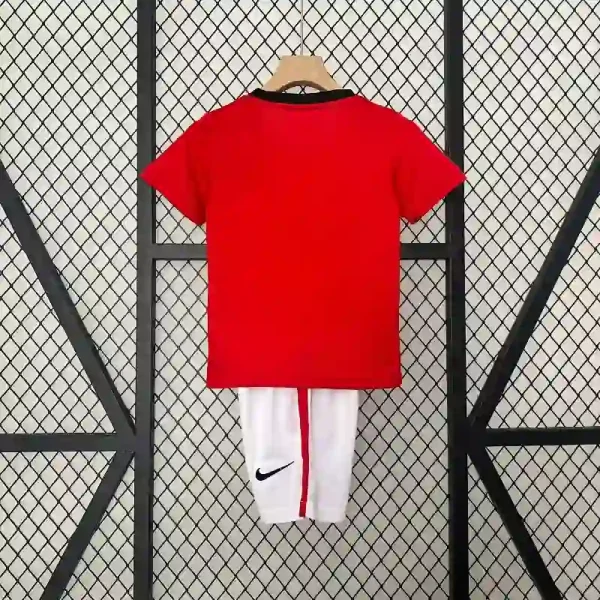 2009-2010 Kids Manchester United Jersey retro kit - Image 8