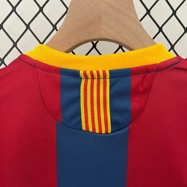 2010-2011 Kids Barcelona Jersey retro kit - Image 7