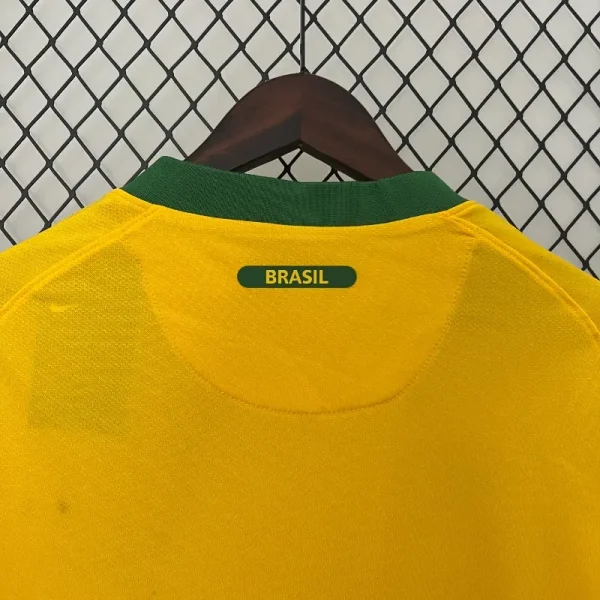 2010 Brazil Jersey retro kit - Image 7