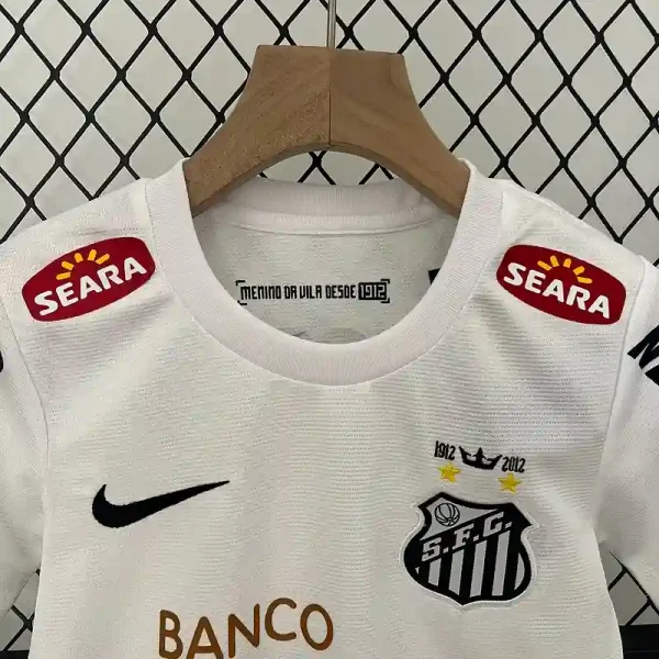 2011-2012 Kids Santos Jersey retro kit - Image 4