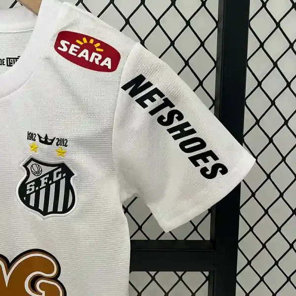 2011-2012 Kids Santos Jersey retro kit - Image 5